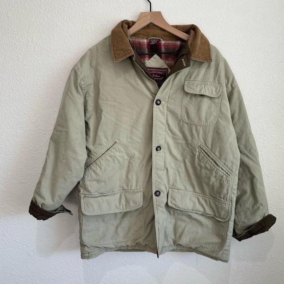 Vintage Other - VTG Urban Equipment Mens Medium Field Barn Jacket Corduroy Collar Buttoned 90's